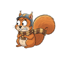 Scardy Squirrel